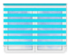 Стандартные рулонные шторы День Ночь Бергамо 211 цена. Купить в «Мастерская Жалюзи»