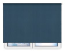 Стандартные рулонные шторы Мадагаскар-синий цена. Купить в «Мастерская Жалюзи»