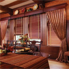 Деревянные жалюзи на веранду цена. Купить в «Мастерская Жалюзи»