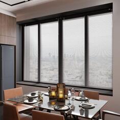 Горизонтальные жалюзи для кафе цена. Купить в «Мастерская Жалюзи»