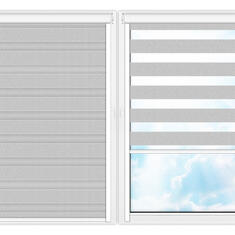 Кассетные рулонные шторы День Ночь Версаль-88