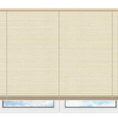 Деревянные горизонтальные жалюзи 50 мм - 31 ванильный