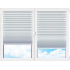 Плиссе (шторы, жалюзи) краш перл кремовый