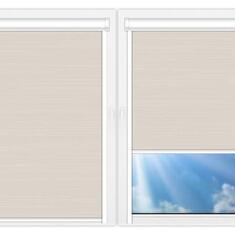 Рулонные шторы UNI Балтик-бежевый